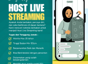 Lowongan Kerja Host Live Streaming Syahdika Fashion di Tasikmalaya