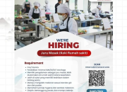 Lowongan Kerja Juru Masak (Koki Rumah Sakit) di RS Jantung Tasikmalaya