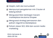 Lowongan Kerja Advertiser / Pengiklan di Tasik Store & Tasik Optik