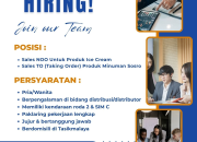 Lowongan Kerja Sales di PT MMBFI untuk Produk Ice Cream dan Sosro di Tasikmalaya