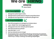 Lowongan Kerja Sprinter J&T Cargo di Jawa Barat: Loker Kurir Terbaru