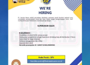 Lowongan Kerja Supervisor Sales di PT Fastrata Buana (Kapal Api Group)