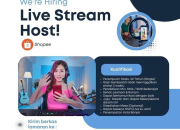 Lowongan Kerja Live Stream Host di Kota Banjar
