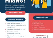 Lowongan Kerja NZ Group di Tasikmalaya: Admin, Marketing, CS, dan Lainnya