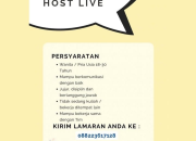 Lowongan Kerja Host Live Erda.Cio Tasikmalaya