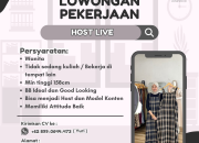 Lowongan Kerja Host Live & Model Konten di Fefa Style, Tasikmalaya