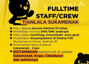 Loker Terbaru Full Time Staff/Crew Tianlala Sukamenak Bandung 2025