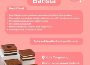 Lowongan Kerja Barista Terbaru di Gramedia Cikupa, Kota Tangerang