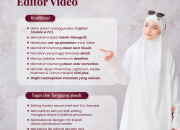 Lowongan Kerja Host Live, Talent, dan Editor Video di Khadijah Label Tasikmalaya Terbaru 2025