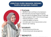 Loker Terbaru Guru Bahasa Jepang dan Telemarketing di PT Kemitraan Global Indonesia Jakarta Selatan