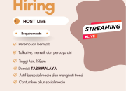 Lowongan Kerja Host Live Streaming Famehara – Loker Tasikmalaya
