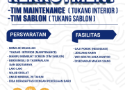 Lowongan Kerja Tim Maintenance & Tim Sablon Tasyik Konfeksi Tasikmalaya