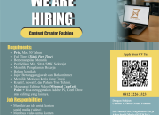 Lowongan Kerja Content Creator Fashion di Zanissa Tasikmalaya