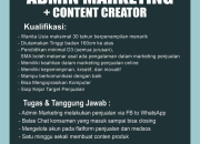 Lowongan Kerja Admin Marketing + Content Creator 2025 di Eira Syar’i Tasikmalaya