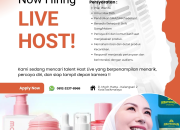 Lowongan Kerja Live Host Elbeauty.skin Tasikmalaya 2025: Siap Berkarir di Dunia Kecantikan!