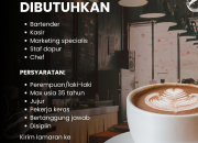 Loker Bartender, Kasir, Chef, Staf Dapur, dan Marketing Specialist di Kedai Kopi – Karir F&B 2025