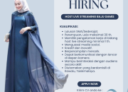Loker Host Live Streaming Baju Gamis di Kawalu, Tasikmalaya