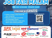 Job Fair Malam Online dan Gratis 2025 oleh 1Kerja: Ratusan Loker dari SPX Express, BTPN Syariah, Plaza Toyota, dan Lainnya!
