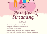 Lowongan Kerja Host Live Streaming Pamungkas Collection – Deadline 26 Oktober 2025!