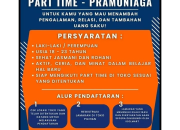 Loker Part Time Pramuniaga Idolmart-IdolaKu 2025: Kesempatan Karir di Berbagai Kota Jawa Barat & Jawa Tengah