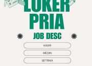 Loker Pria Bobo Laundry Cabang Padayungan 2025: Kasir, Mesin, dan Setrika