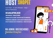 Lowongan Kerja Host Shopee di PT Makmur Sukses Maju (Indihiang) 2025