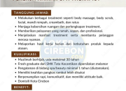 Seby Clinic Cirebon Hiring: Pekerja Harian Terapis Kecantikan SMK Tata Kecantikan