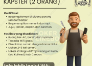 Lowongan Kerja Kapster – Raja Cukur Arjuna – (Dibutuhkan 2 Orang)