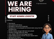 Lowongan Kerja Staff Admin Logistik PT Agra Dipa Kencana – Loker Terbaru 2025