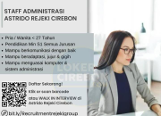 Karir Administrasi di Dealer Otomotif! Loker Staff Administrasi Astrido Rejeki Cirebon (Rejeki Group) Terbaru 2025