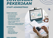 Lowongan Kerja Staff Administrasi PT Surya Donasin Jatibarang Yamaha Terbaru 2025