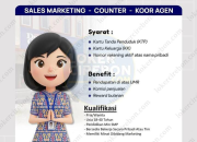 Lowongan Kerja NSC Finance Terbaru 2025: Sales Marketing, Counter, & Koordinator Agen – Pendapatan di Atas UMR!