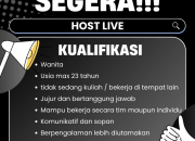 Loker Host Live TikTok di Zacksscoot.Studios Tasikmalaya Terbaru 2025