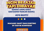 Lowongan Magang Jahit dan Gunting di Tasyik Konfeksi Tasikmalaya – Belajar Sambil Dibayar!