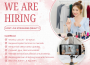Lowongan Kerja Host Live Streaming Beauty di Olayan Official Store Cipedes