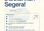 Lowongan Kerja Head Chef di JW Hotel 2025: Bergabunglah dengan Tim Kuliner Kami!