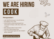 Lowongan Kerja Cook di Kopi Cinlok Tasikmalaya Terbaru 2025