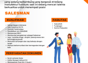 Lowongan Kerja Salesman di PT. Rentang Buana Niagamakmur (RBN) Tasikmalaya 2026
