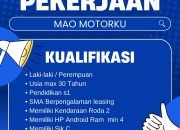 Lowongan Kerja MAO MOTORKU di WOM Finance Tasikmalaya 2025
