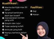 Lowongan Kerja Host Live Pabrik Mukena Tasikmalaya Januari 2026 – Tanpa Pengalaman Bisa Daftar