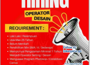 Lowongan Kerja Operator Desain di QNS Digital Printing Garut