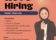 Lowongan Kerja Host Live Medina Galery Hijab Tasikmalaya Terbaru 2026
