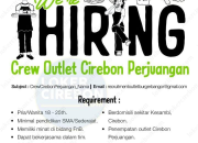 Lowongan Kerja Crew Outlet Burger Bangor – Loker F&B Terbaru 2026
