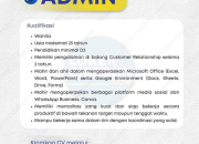 Lowongan Kerja Admin Diamond Education Institute 2026
