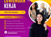 Lowongan Kerja SPG Girl Apotek Rejeki Lancar Tasikmalaya Terbaru 2026