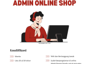 Lowongan Kerja Admin Online Shop di Serba Ada Sparepart – Tasikmalaya