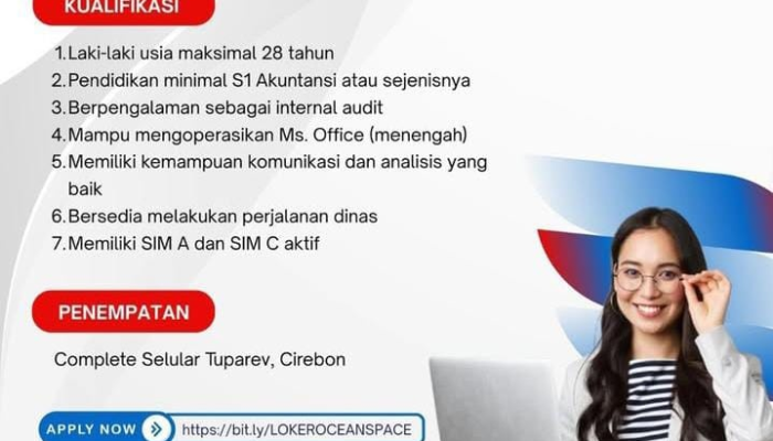 Lowongan Kerja Staff Internal Audit Complete Selular Terbaru 2026 ...