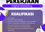 Lowongan Kerja Digital Marketing di PT Graha Medina Cipta Terbaru