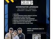 Lowongan Kerja Koordinator Lapangan PPU Penempatan Jawa Barat 2026
