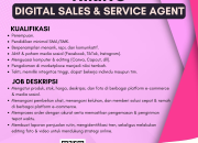 Lowongan Kerja Digital Sales & Service Agent Ktt Kosmetik Penempatan Garut – Min SMA/SMK